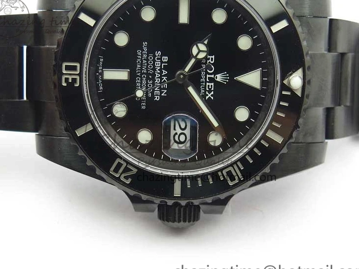 MiroTime 0426 Submariner Blaken W Date 904L PVD V6F 1:1 Best Edition A WrinkleFree 2879